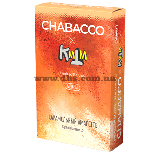 Бестабачная смесь Chabacco (Чабако) Medium - Caramel Amaretto (Амаретто, Карамель, Ликер) 50г