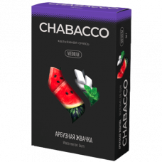 Бестабачная смесь Chabacco (Чабако) Medium - Watermelon Gum (Арбуз, Жвачка) 50г