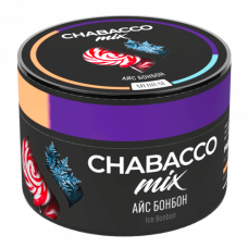 Бестабачная смесь Chabacco Mix (Чабако Микс) Medium - Ice Bonbon (Конфеты, Лед) 50г