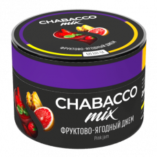 Бестабачная смесь Chabacco Mix (Чабако Микс) Medium - Pink Jam (Фрукты, Ягоды, Джем) 50г