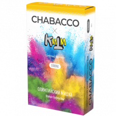 Бестабачная смесь Chabacco (Чабако) Strong - Olympic Gummy Bear (Кивано, Маракуйя, Персик) 50г