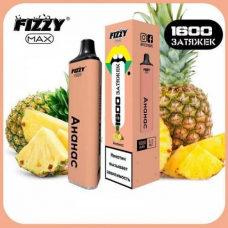 Одноразовая электронная сигарета FIZZY 1600 - Pineapple (Ананас) Одноразовая электронная сигарета FIZZY 1600 - Pineapple (Ананас)