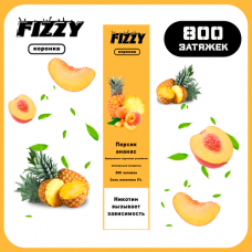 Одноразовая электронная сигарета FIZZY 800 - Peach Pineapple (Персик, Ананас) 