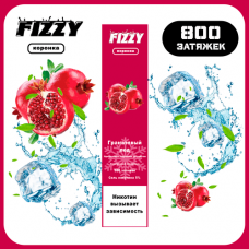 Одноразовая электронная сигарета FIZZY 800 - Pomegranate Ice (Гранат, Лед) 