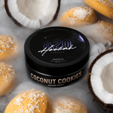 Табак 420 (medium) - Coconut Сookies (Кокос, Печенье) 100г
