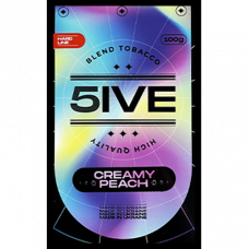 Табак 5IVE (Файв) - Creamy Peach (Персик, Сливки) hard 100г Табак 5IVE (Файв) - Creamy Peach (Персик, Сливки) hard 100г