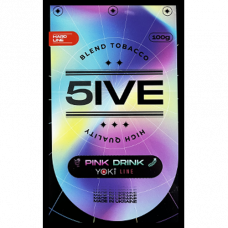 Табак 5IVE (Файв) - Pink Drink (Огурец, Маракуйя) hard 100г Табак 5IVE (Файв) - Pink Drink (Огурец, Маракуйя) hard 100г