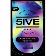 Табак 5IVE (Файв) - Asian Pear (Груша, Пряности) medium 100г Табак 5IVE (Файв) - Asian Pear (Груша, Пряности) medium 100г