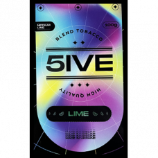 Табак 5IVE (Файв) - Lime (Лайм) medium 100г Табак 5IVE (Файв) - Lime (Лайм) medium 100г