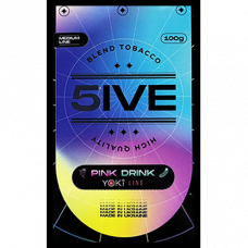 Табак 5IVE (Файв) - Pink Drink (Огурец, Маракуйя) medium 100г Табак 5IVE (Файв) - Pink Drink (Огурец, Маракуйя) medium 100г