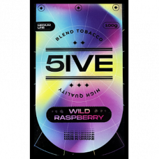 Табак 5IVE (Файв) - Wild Raspberry (Малина) medium 100г Табак 5IVE (Файв) - Wild Raspberry (Малина) medium 100г