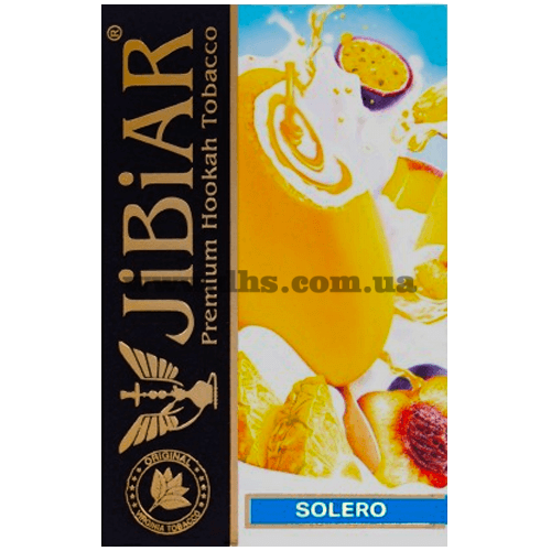 Табак Jibiar (Джибиар) - Solero (Ананас, Персик, Маракуйя, Мороженое) 50г