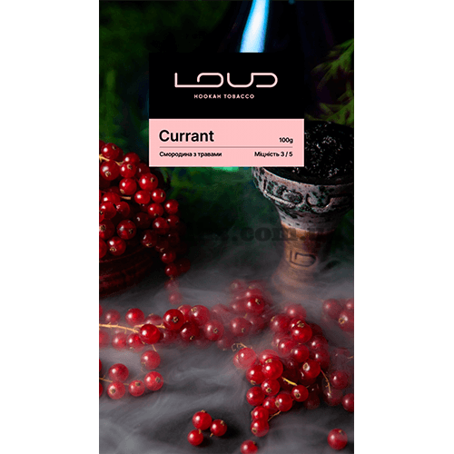 Табак Loud (Лауд) - Currant (Смородина) 100г