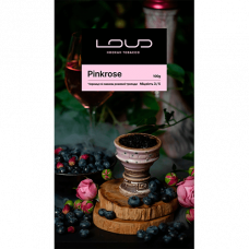 Табак Loud (Лауд) - Pinkrose (Черника, Роза) 100г