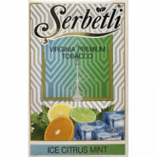 Табак Serbetli (Щербетли) - Ice citrus mint (Апельсин Лайм Лед Лимон Мята) 50гр. 