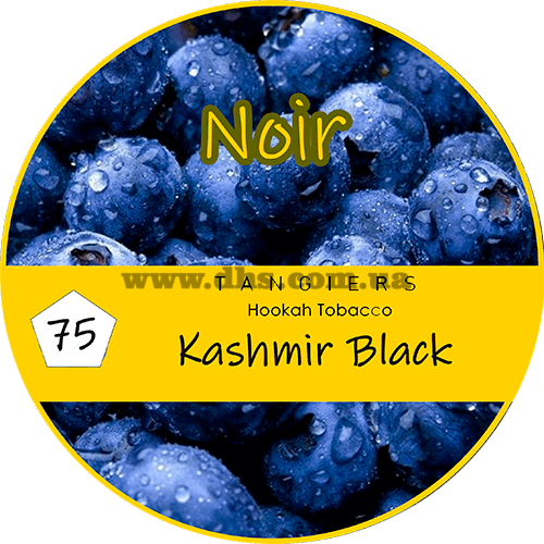 Табак Tangiers (Танжирс) - Kashmir black (noir) Ежевика, пряности 50гр.