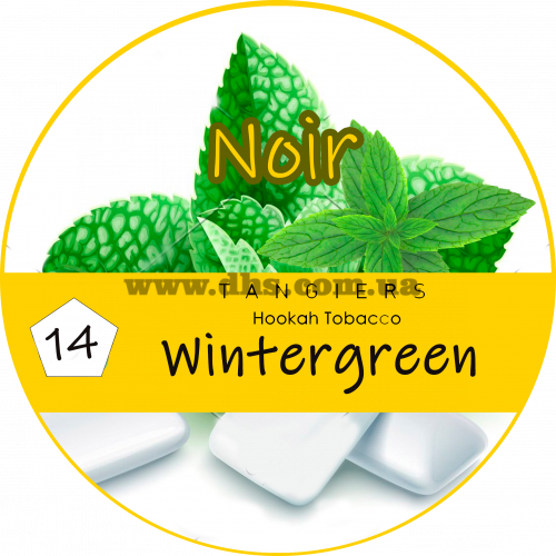 Табак Tangiers (Танжирс) - Wintergreen (noir) Жвачка 50гр.
