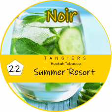 Табак Tangiers (Танжирс) - Summer resort (noir) Огурец, цитрус и легкий оттенок тыквы 50гр.